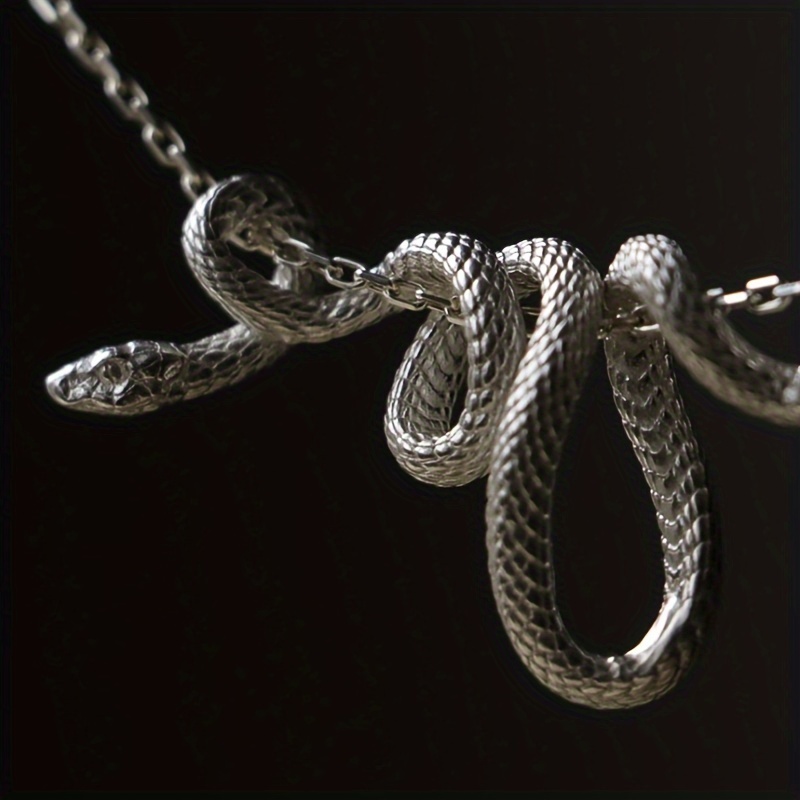 Sexy Twisted Snake Necklace — Minimalist Pendant